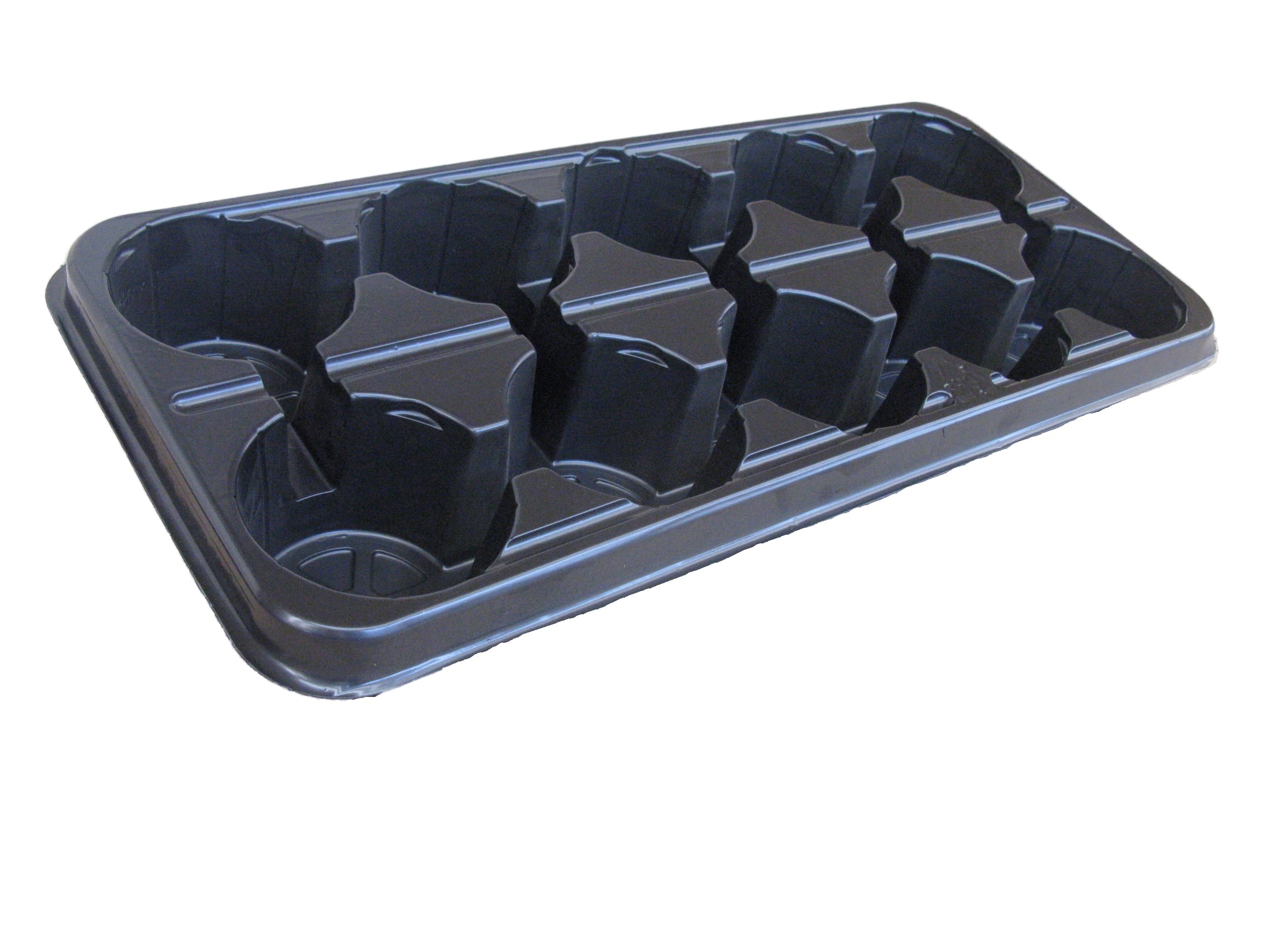 vassoio 10 posti per vaso diametro 10,05 e 11Linea Coltivazione 